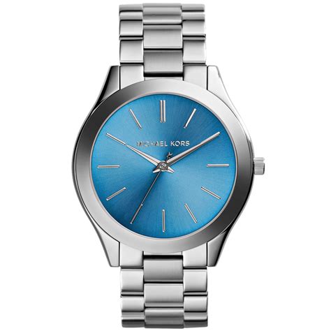 michael kors slim runway white dial stainless steel ladies watch|Michael Kors slim runway smartwatch.